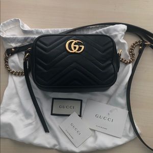 Gucci Marmont matelassé mini bag